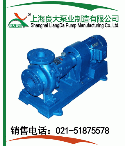 IS、IR型單級(jí)單吸離心泵